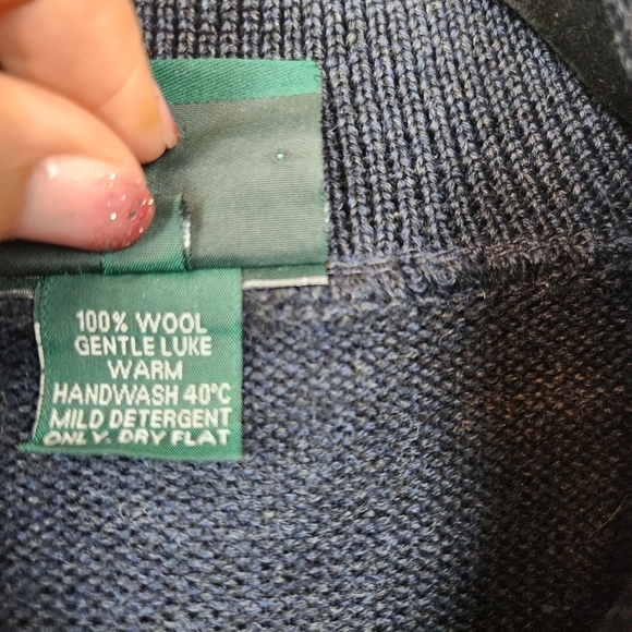 Rodd & Gunn 100% Wool Long Sleeve Polo Sweater Size M Heritage Old Money Preppy - Picture 4 of 15